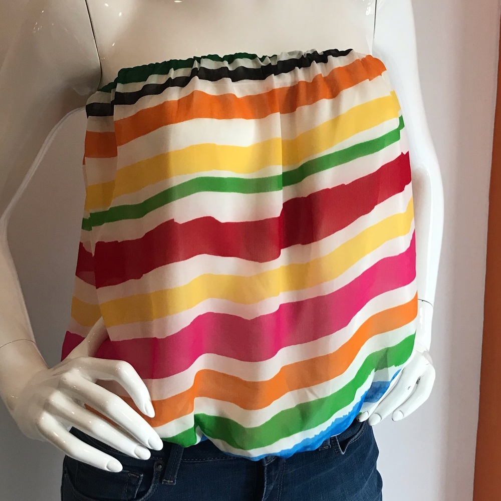 Striped Tube Top